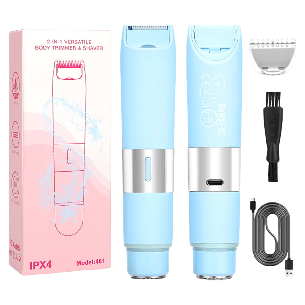 Washable Hair Shavers Electric Hair Shaver Device ABS Texture Body Hair Remover For Women And Girls
