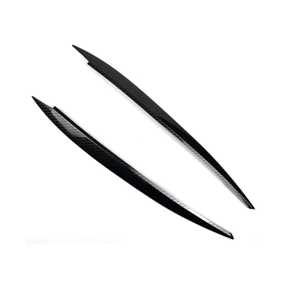 Headlights Eyebrow Eyelids Trim Stickers Cover For Vw Golf 7 Mk7 Gti Rline 20132018 Carbon Fiber Look Guard 9189345033773