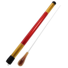 Pocketsized police equipment, case sticks, musical instruments, yellow storage basket, ceremony orchestra, baton, conducting stick.
