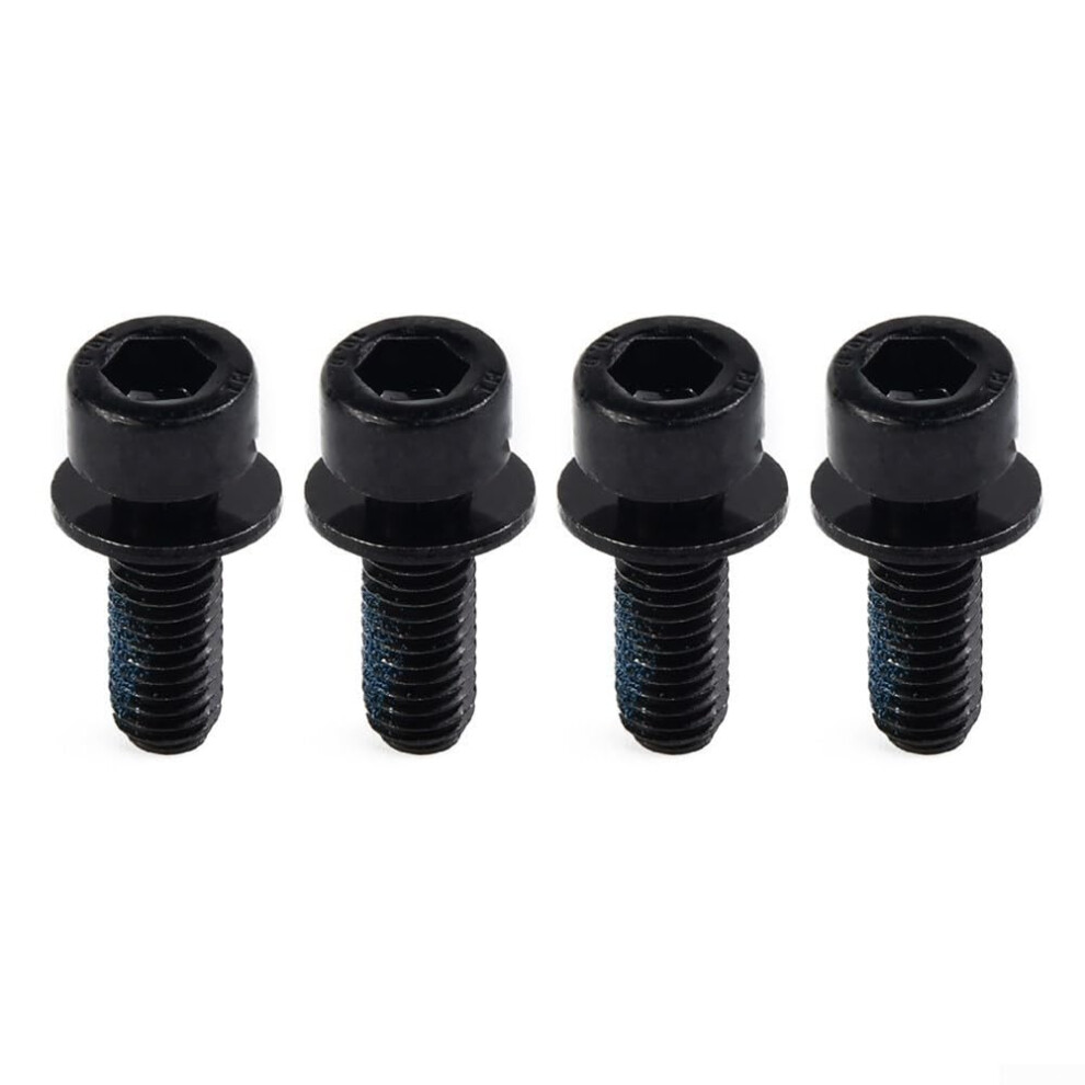 M6 Screws For Bicycle Hydraulic Disc Brake Caliper Bolts, 4 Pieces, Size M6, Compatible With Hydraulic Disc Brakes 9189345034077