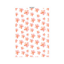 Klei wateroplosbaar transferbloem vlinder transferpapier-YH7027