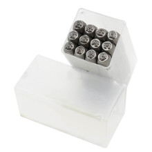 12Pcs Cute Dog Metal Stamp, 3MM (1/8”) Metal Stamping Tool