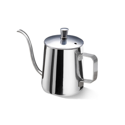 Simple and Efficient Coffee Pots 350/600ML Pour-Silver 350ml