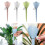 Drip Irrigation Automatic Plant Adjustable Water Spikes-pink 3