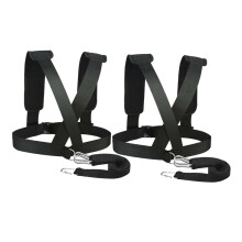 Sled Harness Resistance Belt Training Belt 2Pack Padded Straps For Fitness Adjustable