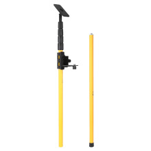 Telescopic Pole for Line Leveler Aluminium Alloy Adjustable Lifting Platform Bracket Stand Support for 1/4 Inch and 5/8 Inch Laser Level