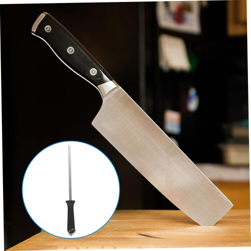 Honing Rod For Kitchen And Tools  Handheld Sharpening, MultiFunctional Knife Sharpener With Ergonomic Handle 1