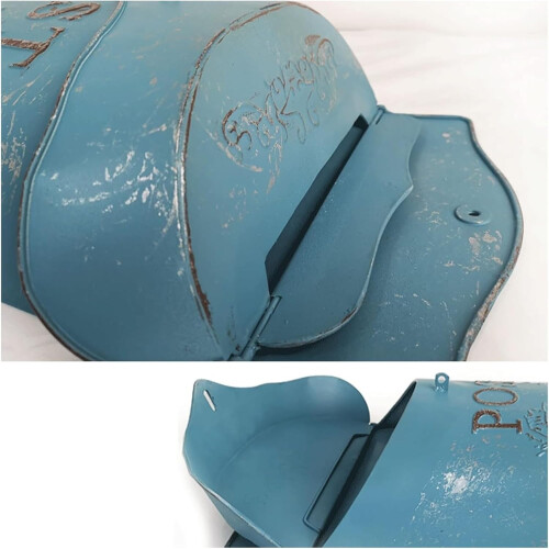 This rustic letterbox in retro style instantly adds nostalgic charm. 1