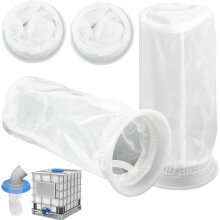 Reusable IBC Rainwater Filter Cover For Tote Tanks, Multifunctional Application Garden Water Irrigation Filters With Breathable And Wear Resistant Des