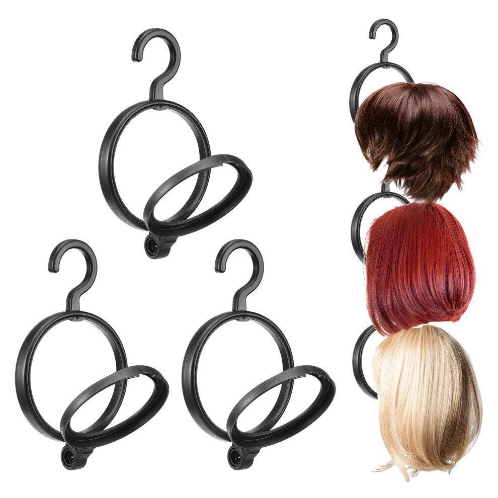 Unisex Collapsible Wig Holders For Easy Storage, Portable Wig Stands With Space-Saving Design, Perfect For Multiple Wigs Display, Travel-Friendly And Stylish