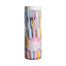 Kids Toothbrush Set, Ergonomic Toothbrush Design Soft Bristle Toothbrush For Toddlers 2-12 Years Old (10PCS)
