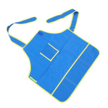 Kids Painting Apron Children's Cooking Classroom Artist Smocks Blue