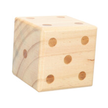 Large Wooden Cubes Multifunctional Game Dice for Parties Bars KTV Traditional Design