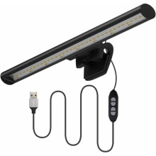 Barre lumineuse pour la surveillance de la santé oculaire, lampe de lecture pour ordinateur portable avec température de couleur réglable, gain de