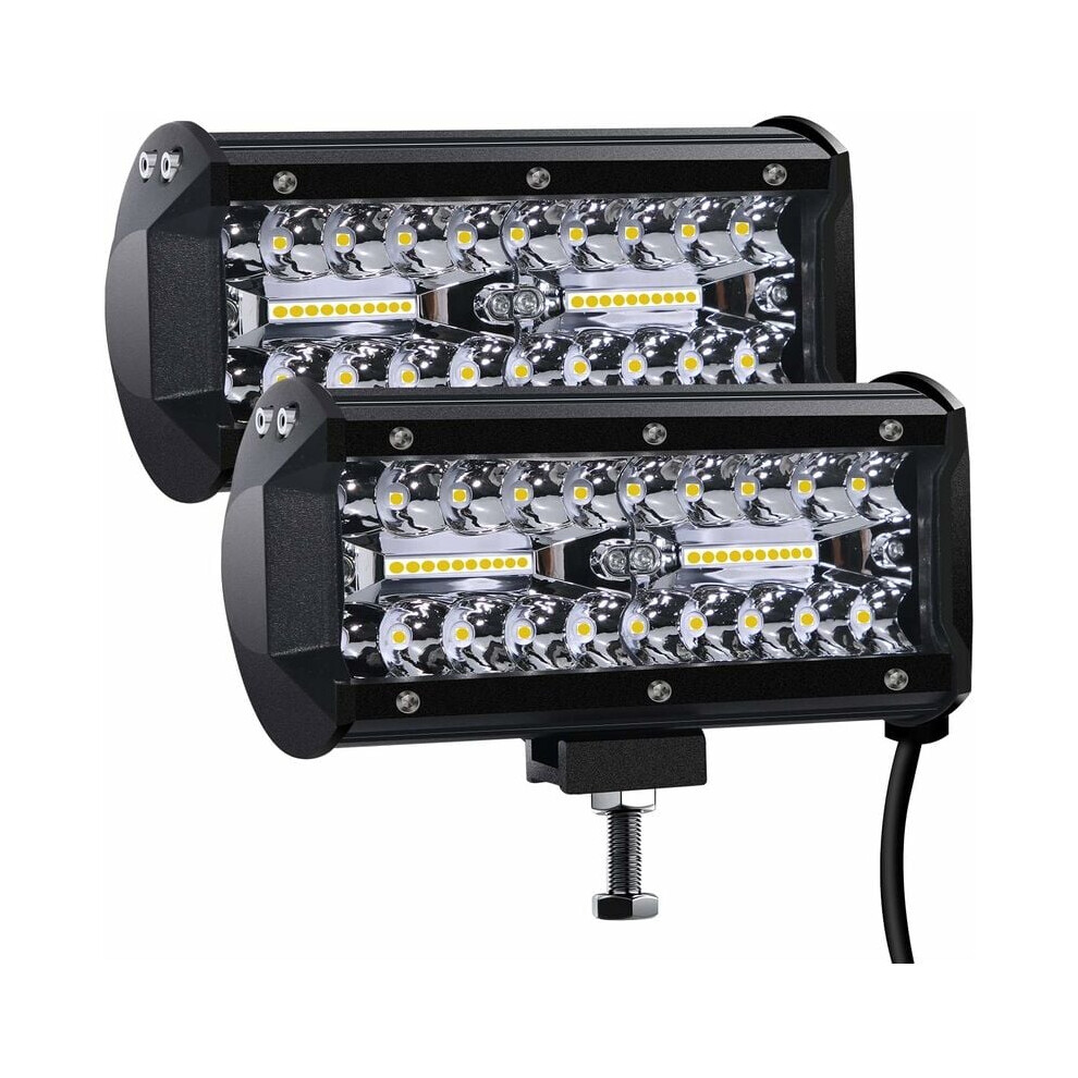 Advanced Body Design Led Bar For Trucks, Super Bright 300W 27000Lm Pods, Spot Flood Combo Beam, Ip67 Waterproof Aluminum Alloy, Light 9405630029888