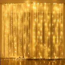 Twinkle Lights, Warm Fairy Lights, 3M X 3M, Low Voltage Operation, Remote Control, 8 Modes String Lights, USB Powered, IP64 Waterproof, Easy To