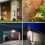 Solar Lights Outdoor, Motion Sensor & Light Sensor Combine for Smart Lighting, Split Design for Flexibility, Easy Installation & 4