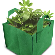 Reusable Fabric Grow Bags for Indoor Outdoor Garden, Aeration Fabric Planting Pot with Handles Large Capacity Foldable Plant Containers for Vegetables