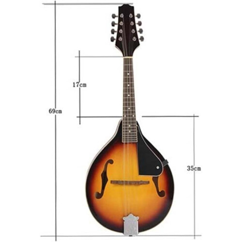 Mandolin, EightString BeginnerProfessional Mandolin Guitar (Color: 02) 1