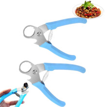 Snail tail cutting tool, professional snail cutting pliers, snail tail remover, multifunctional snail tail clamp, snail scissors (2pcs)