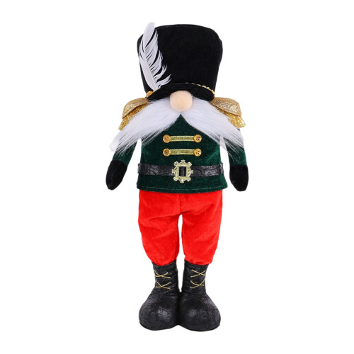 Retractable Festives Soldier Sculpture Decorative-Green