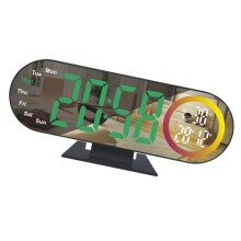 Projectorklok, digitale wekkerprojectie op-Groen licht