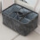 Multipurpose Fabric Storage Box With Carrying Handles-White 4