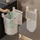 Large Capacity Wall Mount Clothes Hamper Sturdy Plastic-2 3