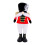 Retractable Christmas Soldier Doll With Metal Structure-Red 1