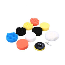 3 Inch Car Polishing Pad Sponge Wool Wheel Buffing Kit Compatible With Car Polisher Drill Adapter Removes Scratches