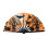 Kung Fu Design Folding Fan 33cm Halloween-Deep forest 1