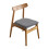 Premium Silver Chair Covers Breathable Use-Gentlemans gray 1