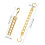 Lightweight Alloy Foldable Clothes-Gray Single hook 6 holes 4