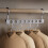 Clothes Rack 6/8 Hooks Multi-Gray Double hook 8 holes 5