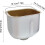 Baking Barrel for Bread Machines, Alloy Bread Maker Part, Multipurpose Bread Barrel, Gold Bread Machine Part 4