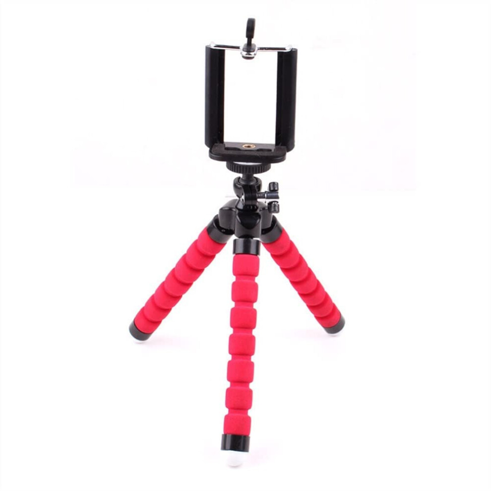 Remote Control Selfie Tripod 360 Octopus Holder For Gopro Smartphone (Black) Black 9412369119889