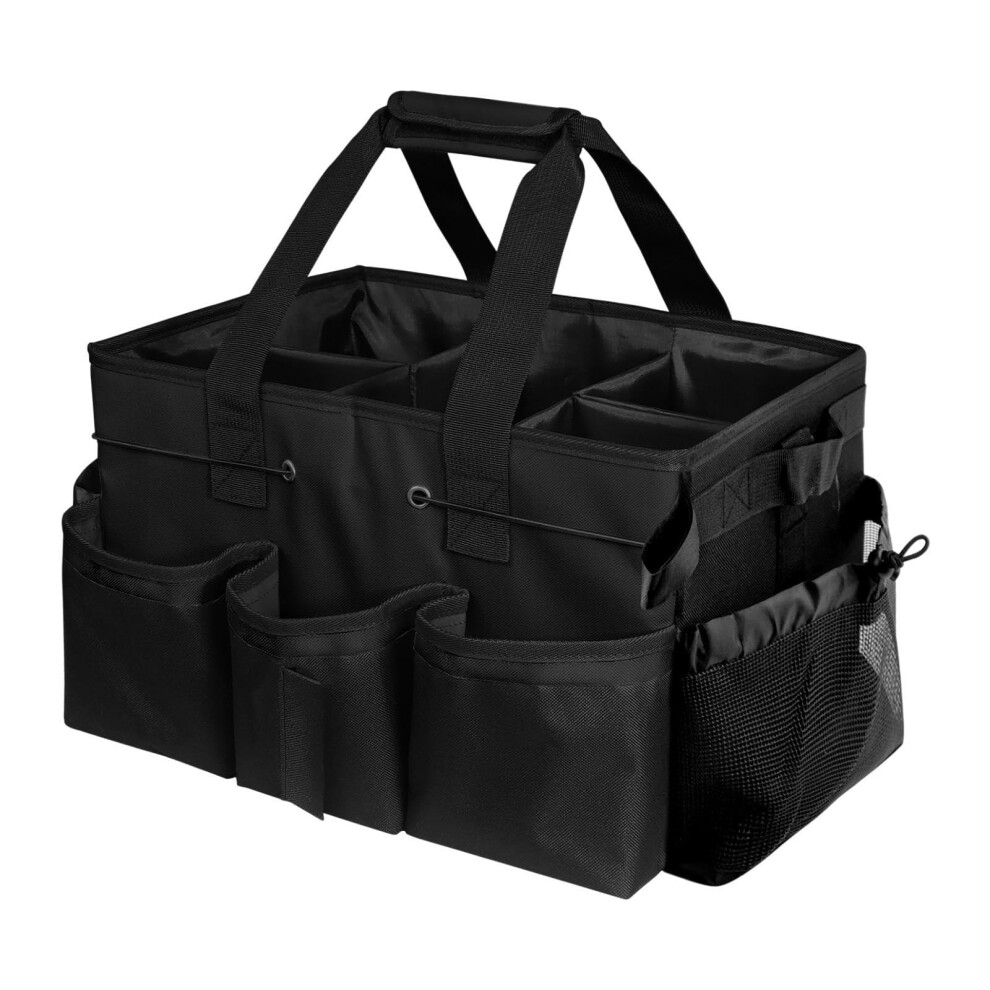 Wearable Cleaning Bag Multi Pocket Tote Organizer For Cleaning Supplies And Car Washing 9382693825933
