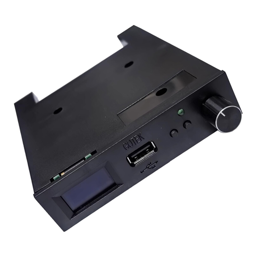 Usb Floppy Disk Emulator Sfr1m44u100lqd With Rotary Encoder For Cnc Speed File Access 9347817132359