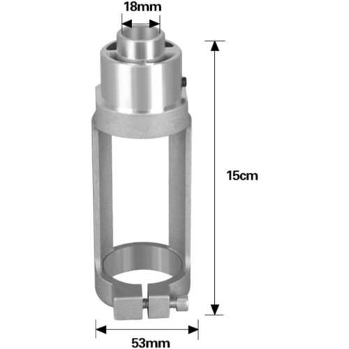 Square Hole Drill Bit Adapter For Mortiser Bit And Electric Drill Fixing Bracket Joint 2