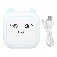 Θερμικός εκτυπωτής τσέπης ασύρματος Inkless Bluetooth Mini συσκευή υψηλής ανάλυσης 203DPI