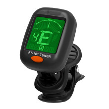 Guitar Tuner Electric Bass Tuner LCD Dual Color Ukulele Violin Bass Tune Acoustic Guitar Tuning Accessories