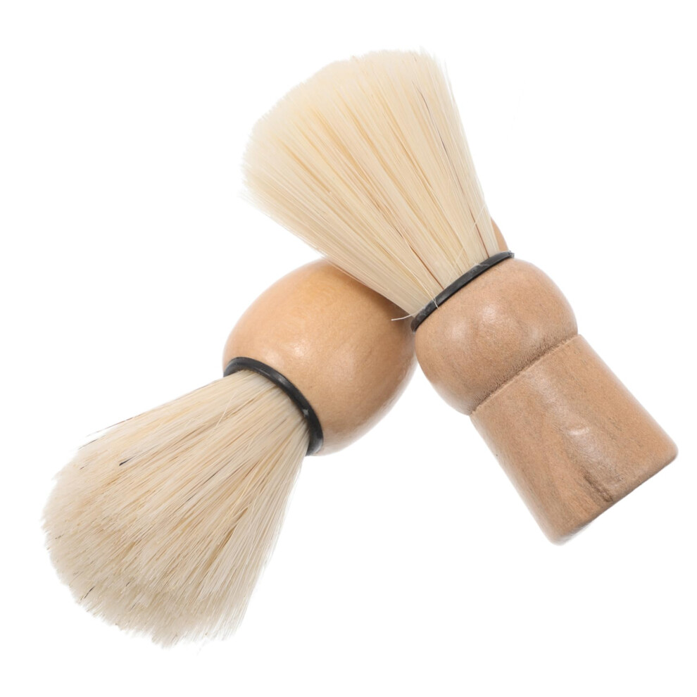 Beard Brush Shaving Brush Hair Brush Moustache Brush Travel Wooden Hair Brush