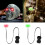 Pack Of 2 LED Glowing Eyes For Halloween Decorations-Red 3