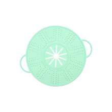 Elastomer Oil Defender Recyclable Cover For Saucepan-Green
