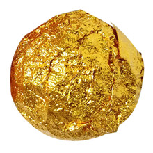 3 Bag Foil Candy Wrappers Gold Aluminum Foils Paper-Cellulite