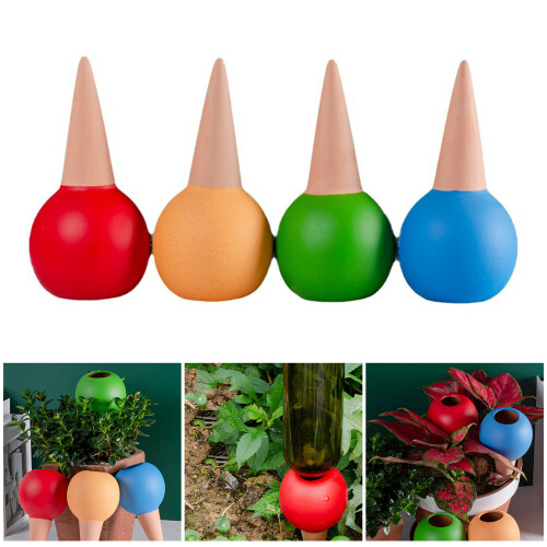 4Pcs Plant Watering Stakes Automatic Plant Waterers for 1