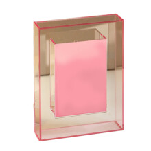 1PC Acrylic Picture Frame Photo Holder Photo Poster for-pink