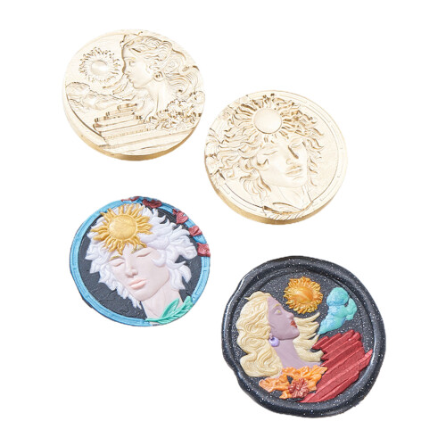Sealing Wax Stamp Head Replacement for Birthday Card-A 2