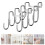 4pc  Stainless Steels Hook Hanger Cabinet Storage Rack 2
