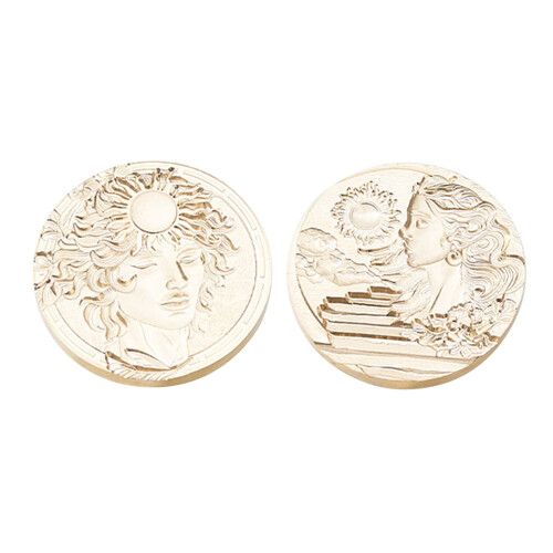 Sealing Wax Stamp Head Replacement for Birthday Card-A 1